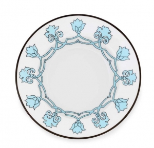 Pinto Paris Jaipur Soup Plate - Aqua